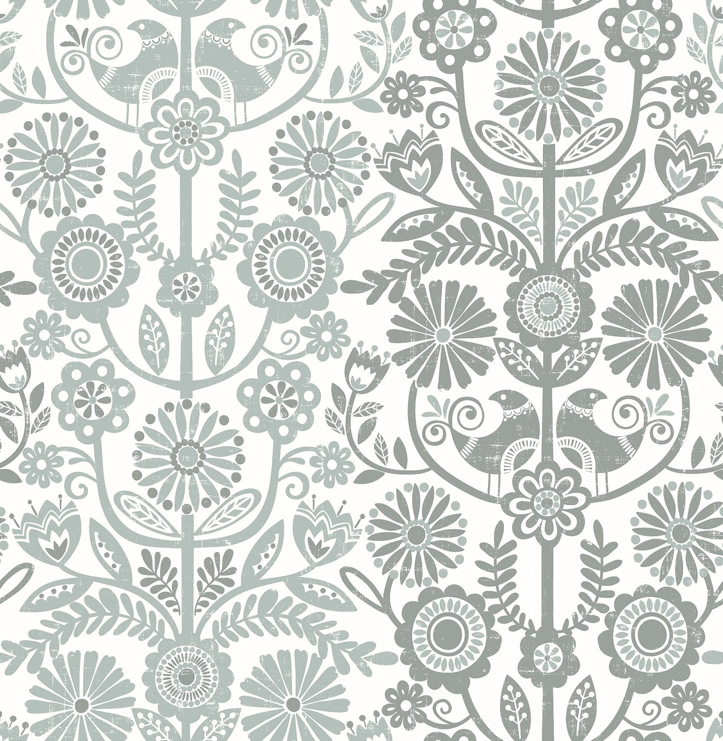 Lovebirds Folk Stripe