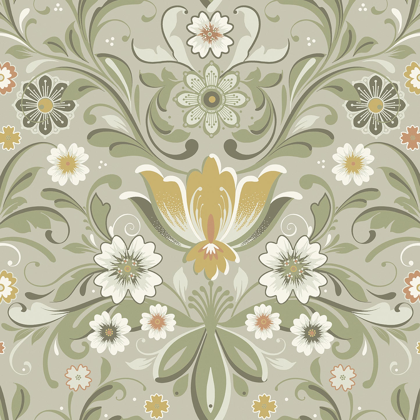 Ostanskar Retro Floral