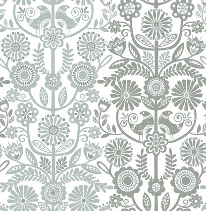 Lovebirds Folk Stripe