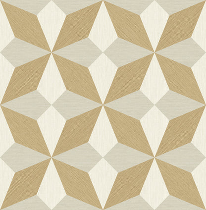 Valiant Geometric Grasscloth