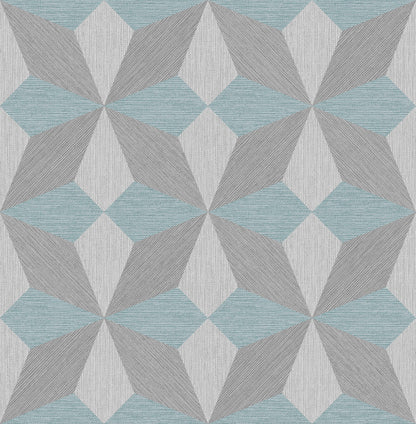 Valiant Geometric Grasscloth