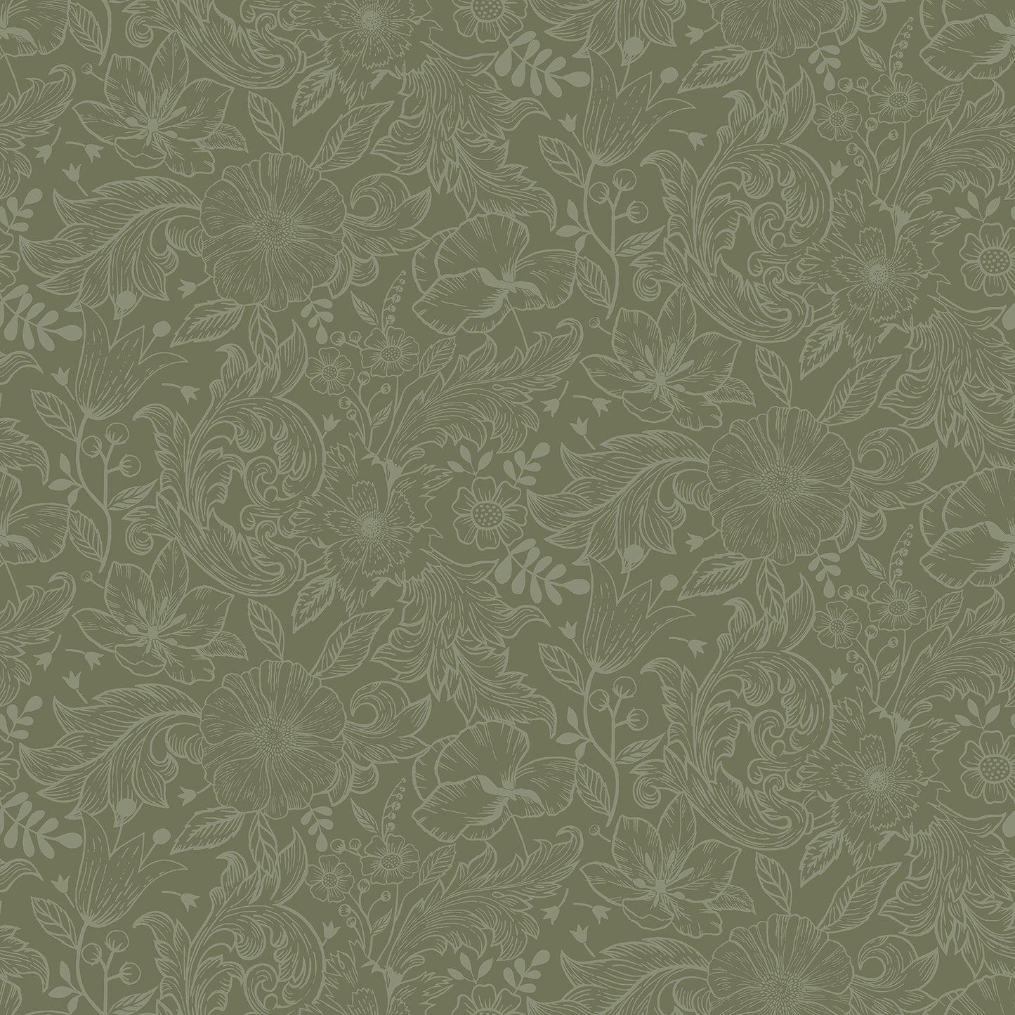 Wilma Floral Block Print