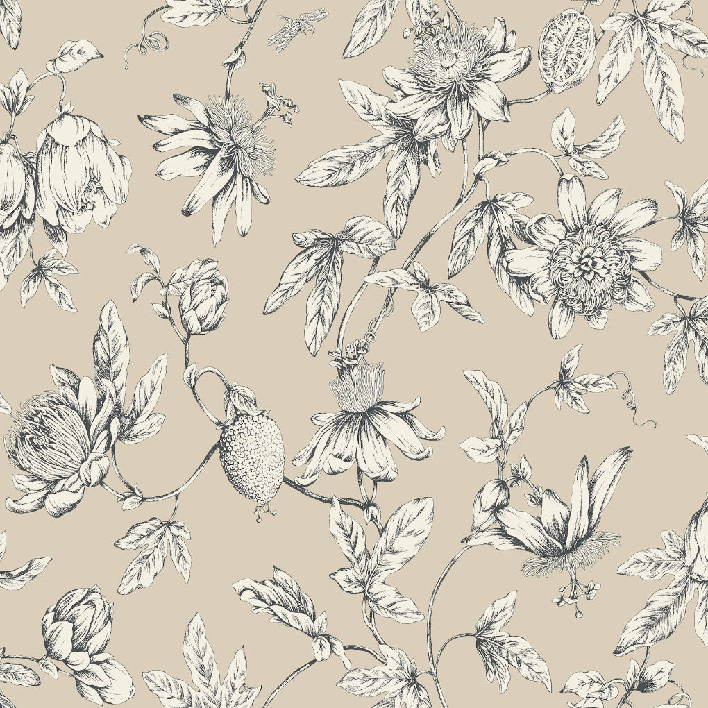 Passion Flower Toile