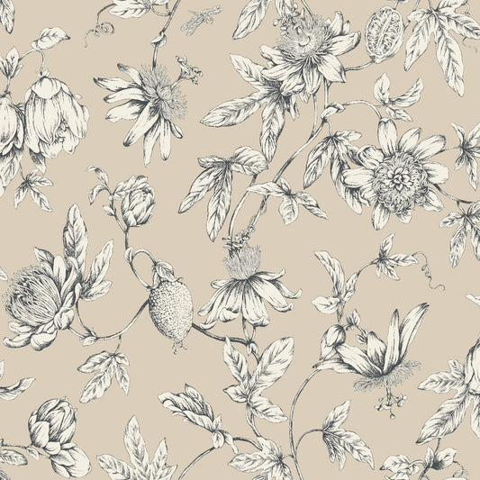 Passion Flower Toile
